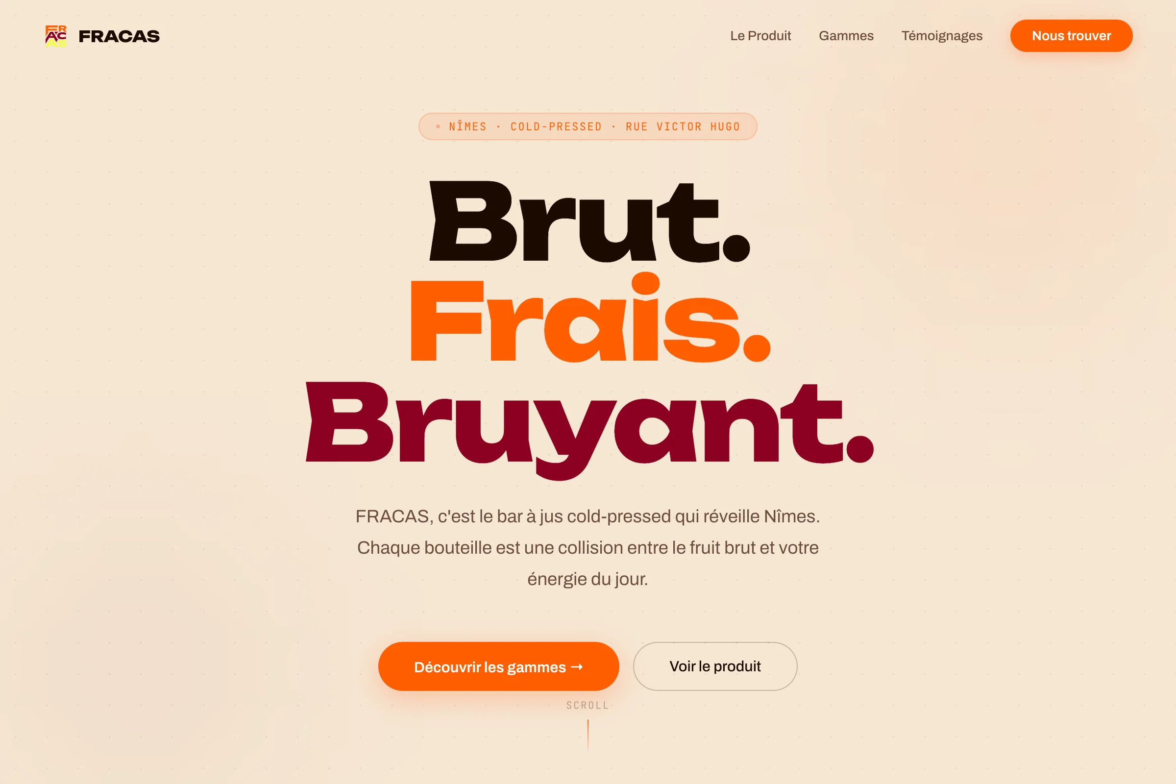 Site web sur-mesure créé par Trouvabl — réalisation client